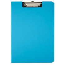 Office Wagon; Brand Privacy Clipboard, 9 1/2 inch; x 13 1/2 inch; x 1/2 inch;, Blue