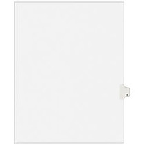 Avery; 30% Recycled Avery-Style Collated Legal Index Exhibit Dividers, 8 1/2 inch; x 11 inch;, White Dividers/White Tabs, 17, Pack Of 25