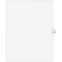 Avery; Avery-Style 30% Recycled Collated Legal Index Exhibit Dividers, 8 1/2 inch; x 11 inch;, White Dividers/White Tabs, 13, Pack Of 25