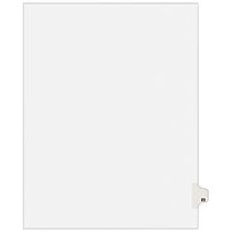 Avery; Avery-Style Collated Legal Index Exhibit Dividers, 8 1/2 inch; x 11 inch;, White Dividers/White Tabs, 23, Pack Of 25