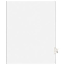 Avery; Avery-Style Collated Legal Index Exhibit Dividers, 8 1/2 inch; x 11 inch;, White Dividers/White Tabs, 46, Pack Of 25