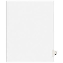Avery; Avery-Style Collated Legal Index Exhibit Dividers, 8 1/2 inch; x 11 inch;, White Dividers/White Tabs, 48, Pack Of 25