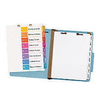 Avery; Ready Index; Preprinted Classification Folder Dividers With Copper Reinforcements, 8 Tabs, 8 1/2 inch; x 11