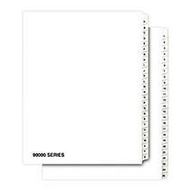 Kleer-Fax 90000 Series 100% Recycled Legal Exhibit Dividers, Helvetica, Side-Tab, Collated, Letter-Size, 26-50