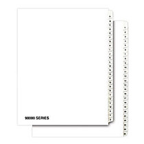 Kleer-Fax 90000 Series 100% Recycled Legal Exhibit Dividers, Helvetica, Side-Tab, Collated, Letter-Size, 51-75