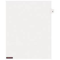 Kleer-Fax; Individual Tab 100% Recycled Legal Exhibit Dividers, Side Tab, Letter Size, 4