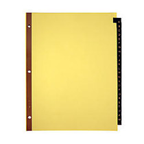 Office Wagon; Brand Preprinted Tab Dividers, Alphabetical