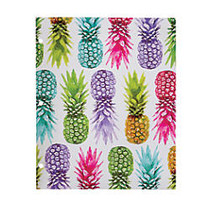 Divoga; 2-Pocket Paper Folder, Tropical Punch Collection, Letter Size, Colorful Pineapple