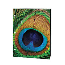 Kittrich Dimensional Print Portfolio, 8 1/2 inch; x 11 inch;, 50-Sheet Capacity, Animal Texture