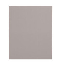 Office Wagon Brand 2-Pocket Folders With Fasteners, 1/2 inch; Capacity, Gray, Pack Of 25