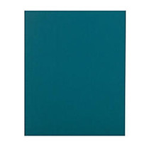 Office Wagon; Brand 2-Pocket Folders Without Fasteners, Teal, Pack Of 25