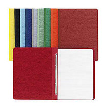 ACCO; Pressboard Binder With Fastener, Side Bound, 11 inch; x 8 1/2 inch;, 60% Recycled, Executive Red