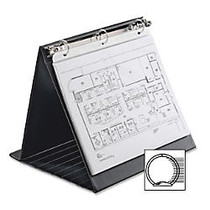 Cardinal; 3-Ring Easel Binder, 1 inch; Rings, 40% Recycled, Black