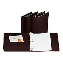 Cardinal; Business Collection Presentation Binder, 8 1/2 inch; x 11 inch;, 1 1/2 inch; Rings, Burgundy