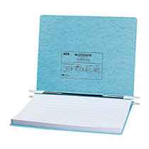 Wilson Jones; Presstex; Data Binder With Retractable Hooks, 11 inch; x 14 7/8 inch;, 60% Recycled, Light Blue