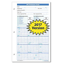 ComplyRight 2017 Supervisor's Journal Refill Forms, 5 1/2 inch; x 8 1/2 inch;, Pack Of 10
