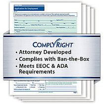 ComplyRight State-Compliant Job Applications, Idaho, Pack Of 50