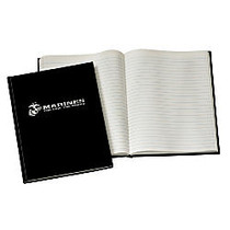 Accounting Book With Marine Logo, 10 1/2 inch; x 8 inch;, 192 Pages