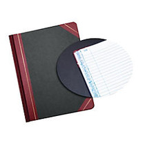 Adams; Record Book, Record Ruled, 9 5/8 inch; x 7 5/8 inch;, 150 Pages, Black