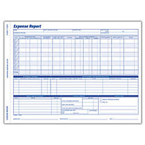 Adams; Weekly Expense Report, 8 1/2 inch; x 11 7/16 inch;, Pack Of 50 Sets