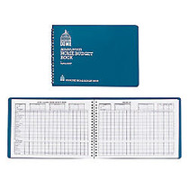 Dome; Simplified Home Budget Book, 7 1/2 inch; x 10 1/2 inch;, Teal