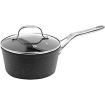 Starfrit The Rock Saucepan, 1 Qt, Black