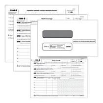 ComplyRight 1095-B Inkjet/Laser Tax Forms With Envelopes, 8 1/2 inch; x 11 inch;, Pack Of 75 Forms