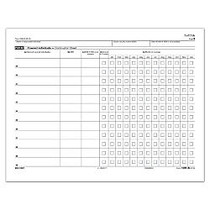 ComplyRight 1095-B Inkjet/Laser Tax Forms, Health Coverage Continuation Landscape IRS Copy, 8 1/2 inch; x 11 inch;, Pack Of 100 Forms