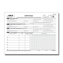 ComplyRight 1095-B Inkjet/Laser Tax Forms, Health Coverage Landscape IRS Copy, 8 1/2 inch; x 11 inch;, Pack Of 50 Forms