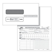 ComplyRight 1095-C Inkjet/Laser Tax Forms And Envelopes, Employee And IRS Copies, 8 1/2 inch; x 11 inch;, Pack Of 50 Forms