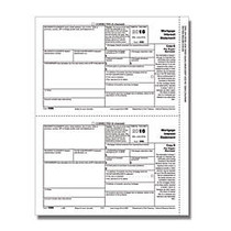 ComplyRight 1098 Inkjet/Laser Tax Forms, Copy B For Payer/Borrowers' Records, 8 1/2 inch; x 11 inch;, Pack Of 50 Forms
