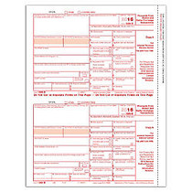 ComplyRight 1099-B Inkjet/Laser Tax Forms, Federal Copy A, 8 1/2 inch; x 11 inch;, Pack Of 50
