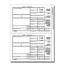 ComplyRight 1099-INT Tax Forms, Copy C For Payers' Records, 8 1/2 inch; x 11 inch;, Pack Of 50