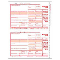 ComplyRight 1099-MISC Federal Tax Forms, Copy A, 8 1/2 inch; x 11 inch;, Pack Of 50