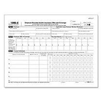 ComplyRight ACA 1095-C Inkjet/Laser Tax Forms, Employer-Provided Health Insurance Offer And Coverage Landscape IRS Copy, 8 1/2 inch; x 11 inch;, Pack Of 50 Forms