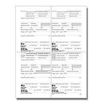 ComplyRight W-2 Tax Forms, Inkjet/Laser, Copies B, C And 2 With Extra Local City Tax Copy, Box M-Style, 4-Up, 4-Part, 8 1/2 inch; x 11 inch;, White, Pack Of 50 Forms