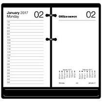 Office Wagon; Brand Desk Calendar Refill, 3 1/2 inch; x 6 inch;, January to December 2017