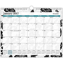 AT-A-GLANCE; Fashion Monthly Wall Calendar, 14 7/8 inch; x 11 7/8 inch;, Madrid, January&ndash;December 2017