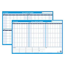 AT-A-GLANCE; Undated Erasable/Reversible Wall Planner, 90 Days, 36 inch; x 24 inch;