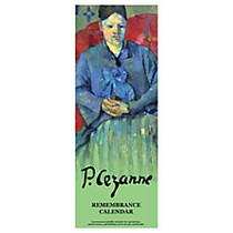 Retrospect Boxed Remembrance Calendar, 12 1/4 inch; x 4 1/2 inch;, Cezanne, January to December