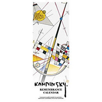 Retrospect Boxed Remembrance Calendar, 12 1/4 inch; x 4 1/2 inch;, Kandinsky, January to December