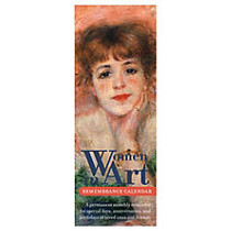 Retrospect Boxed Remembrance Calendar, 12 1/4 inch; x 4 1/2 inch;, Women In Art, January to December