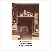 Retrospect Monthly Square Wall Calendar, 12 1/4 inch; x 12 inch;, Masterpieces Of Early Photography, January to December 2017