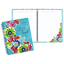AT-A-GLANCE; Kathy Davis Circle The Date Notebook, 8 1/2 inch; x 11 inch;, Multicolor, Undated