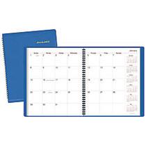 AT-A-GLANCE; Monthly Planner, 9 inch; x 11 inch;, 30% Recycled, Blue, January-December 2017