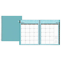 Blue Sky&trade; Wire-O Weekly/Monthly Planner, 8 1/2 inch; x 11 inch;, 50% Recycled, Knightsbridge, January&ndash;December 2017