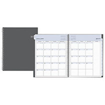 Blue Sky&trade; Wire-O Weekly/Monthly Planner, 8 1/2 inch; x 11 inch;, 50% Recycled, Passages, January&ndash;December 2017