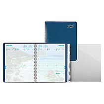 Day-Timer; Coastlines; 30% Recycled Weekly Appointment Planner, 6 7/8 inch; x 8 3/4 inch;, January-December 2014