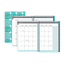 Divoga; Amanda Weekly/Monthly Planner, 5 inch; x 8 inch;, Teal, January to December 2017