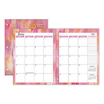 Divoga; Monthly Planner, 8 1/4 inch; x 10 3/4 inch;, Dazzling, January to December 2017